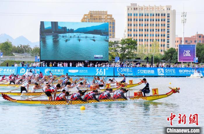 杭州亚运会龙舟首日中国男女队包揽冠军