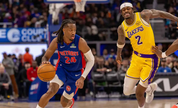 湖人九连胜遭活塞终结 詹金斯30+8助攻成逆转关键