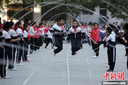 跳绳培训市场因考试制度升温，家长趋之若鹜