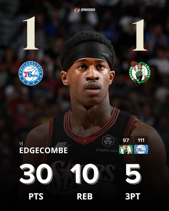 新秀埃奇库姆爆发砍30+10创多项纪录 76人客场大胜